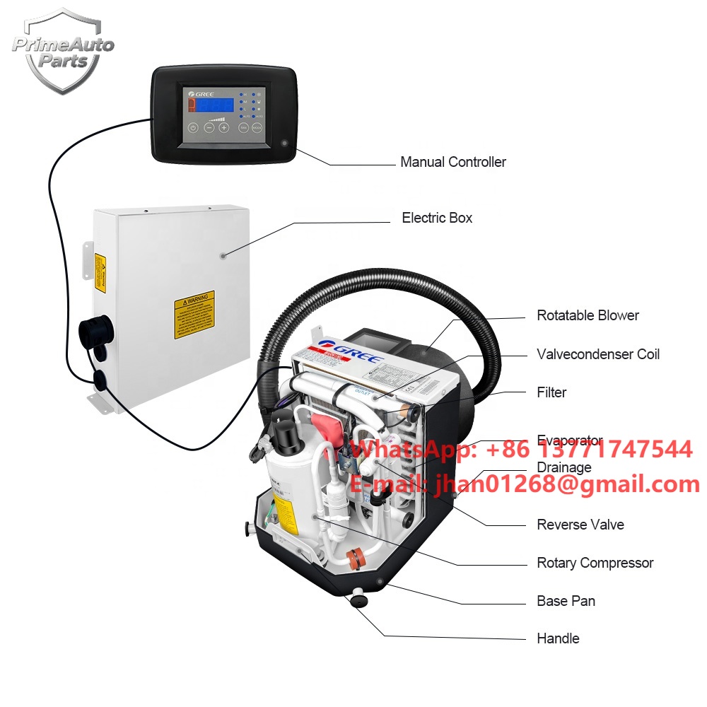Air Conditioners - Gree 220V R410a耐腐食性マリンエアコン ボート、船舶、ヨット用 12000Btu 16000Btu