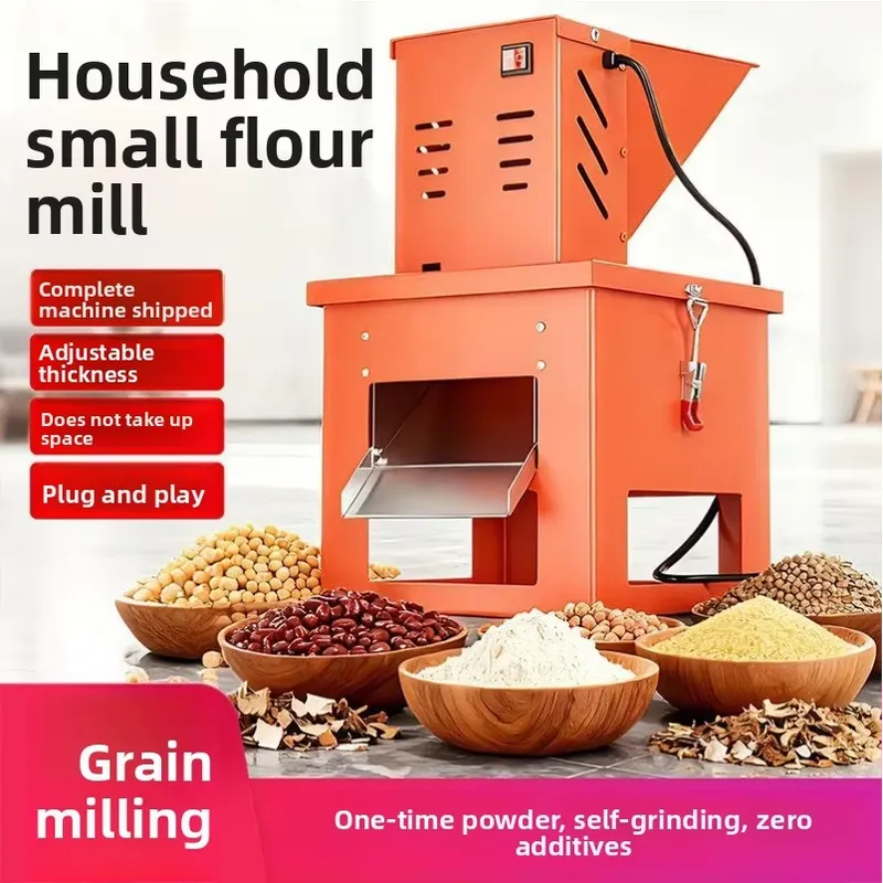 Kitchen Appliances - 電動穀物粉砕機、小型、トウモロコシ・小麦用、超微粉末製造、製麺機、家庭用キッチン家電、コンパクト設計、高性能。