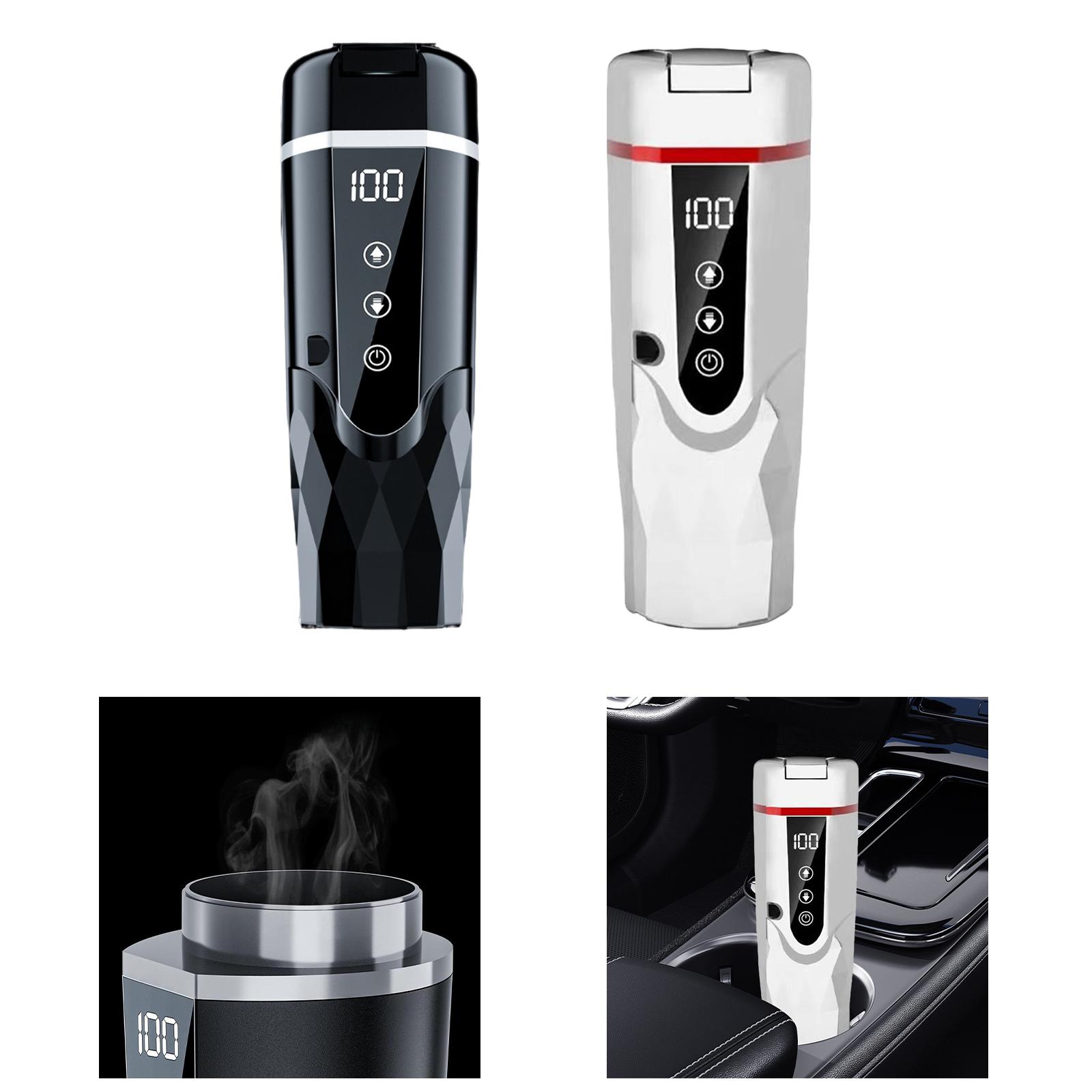 電気式給湯カップ、ポータブル車載ケトル、450ml、温水、ス - Electric Kettle Temperature Control のレビューと価格