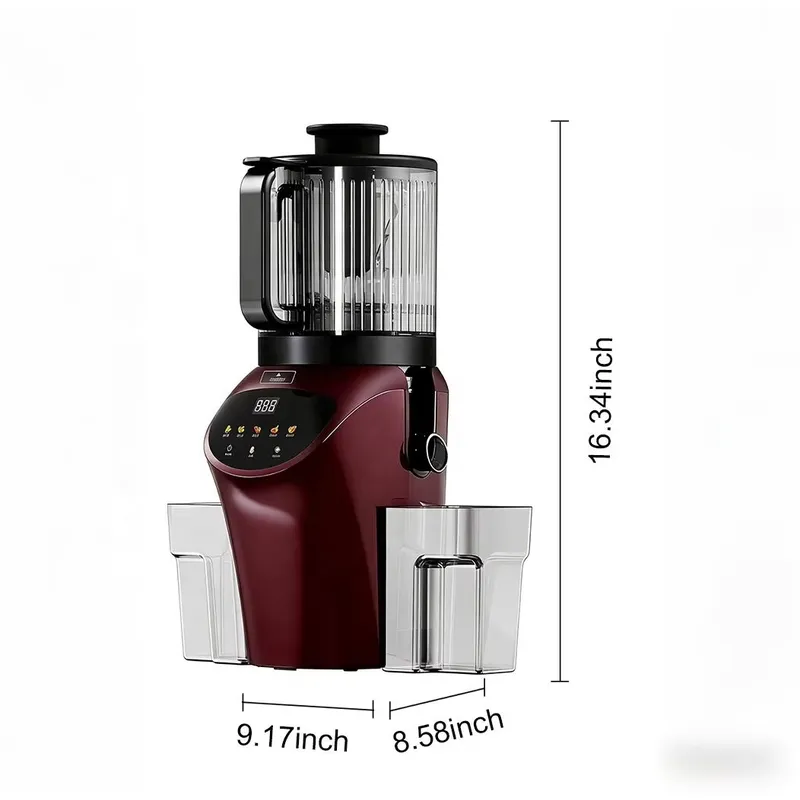 高級電動式、6.30インチの特大投入口を備えた、低温圧搾式ジ - Electric Slow Juicer Cold Press のレビューと価格