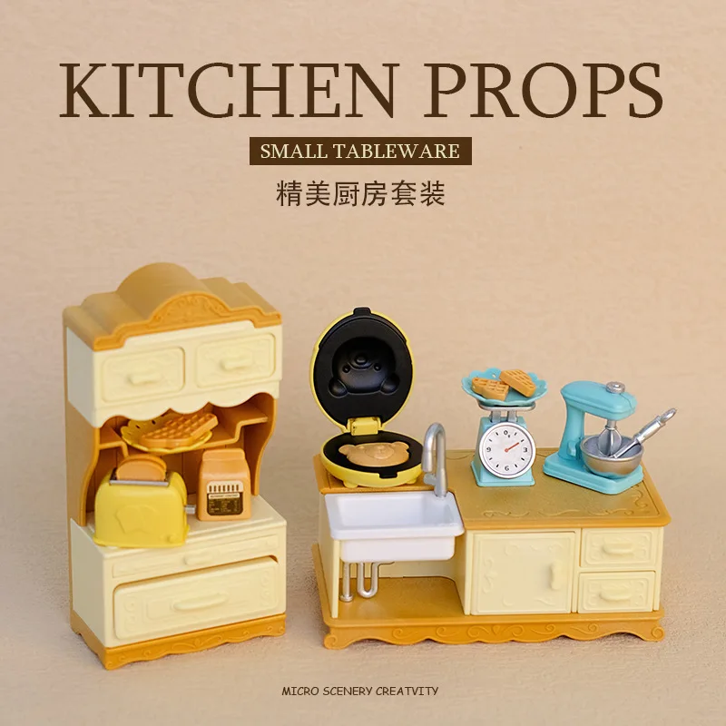 1:12スケールのドールハウス用ミニチュア家具セット。ミニチ - Small Appliances のレビューと価格