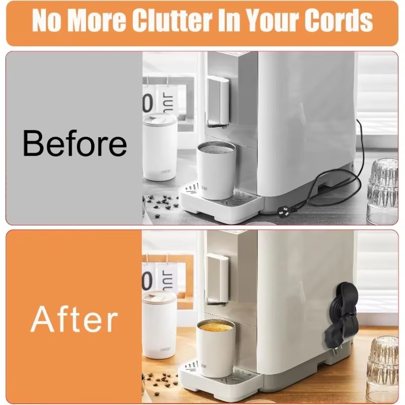 小型キッチン家電用ケーブル巻き取り器、コード整理クリップ、ワ - Small Appliances のレビューと価格