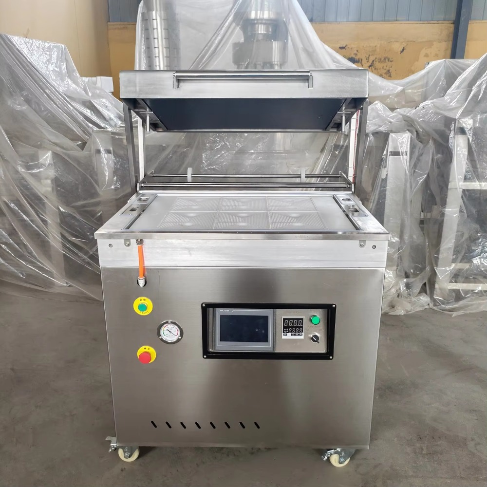 自動ステンレス製真空包装機。肉、魚介類、調理済み食品の高効率 - Food Vacuum Sealer Machine のレビューと価格