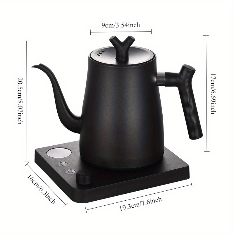 グースネック電気ケトル 1.5L 304ステンレス鋼 温度調 - Electric Kettle Temperature Control のレビューと価格