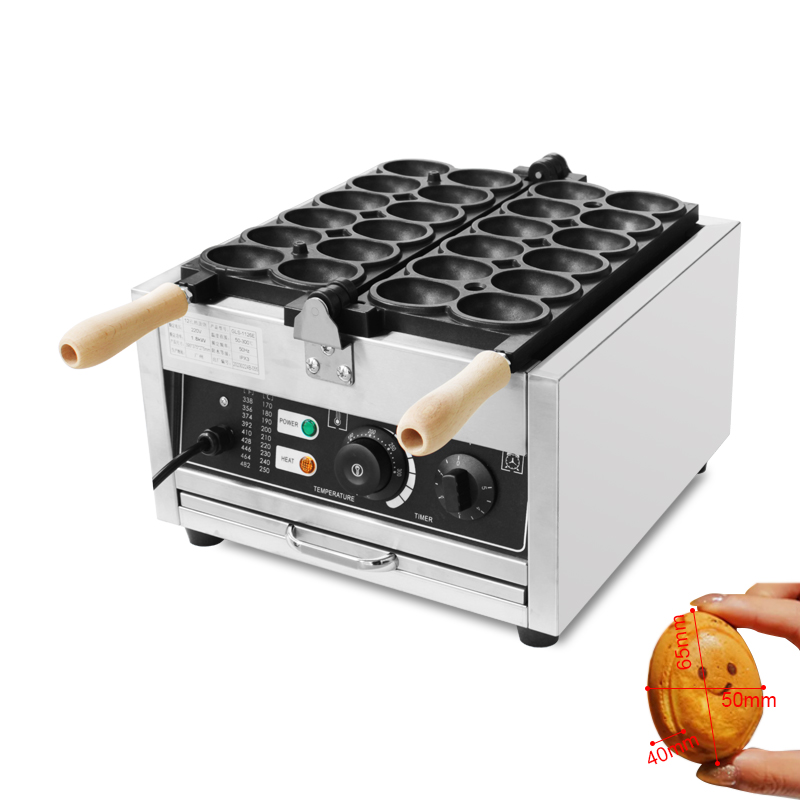 HPH2O 12穴 グースエッグ型ワッフルメーカー 1750 - Mini Waffle Maker Machine のレビューと価格