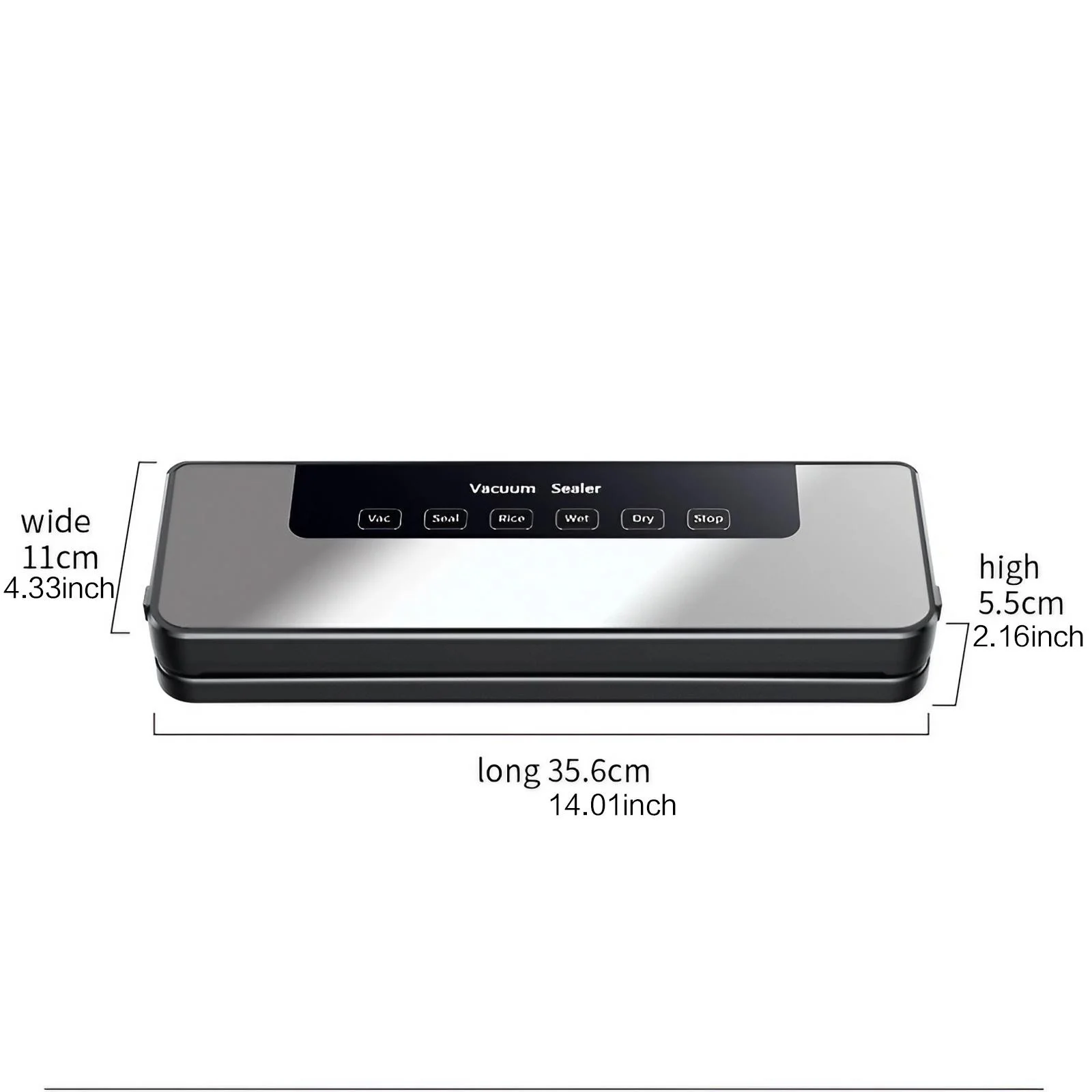 自動真空シーラー 65kPa、高耐久性、乾燥・湿潤・油・粉末 - Food Vacuum Sealer Machine のレビューと価格