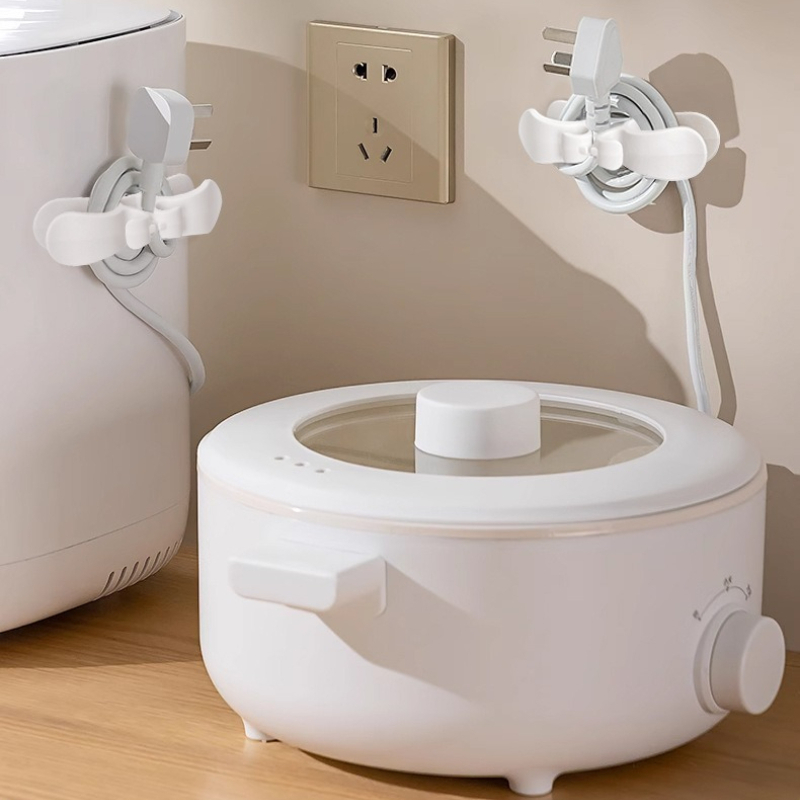 シリコン製の電源コード収納クリップ。ヘアドライヤーや炊飯器、 - Small Appliances のレビューと価格